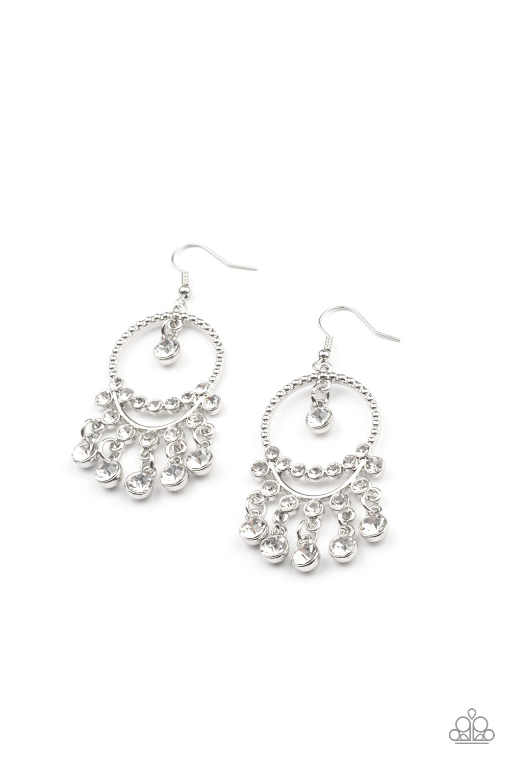 Paparazzi Cosmic Chandeliers - White