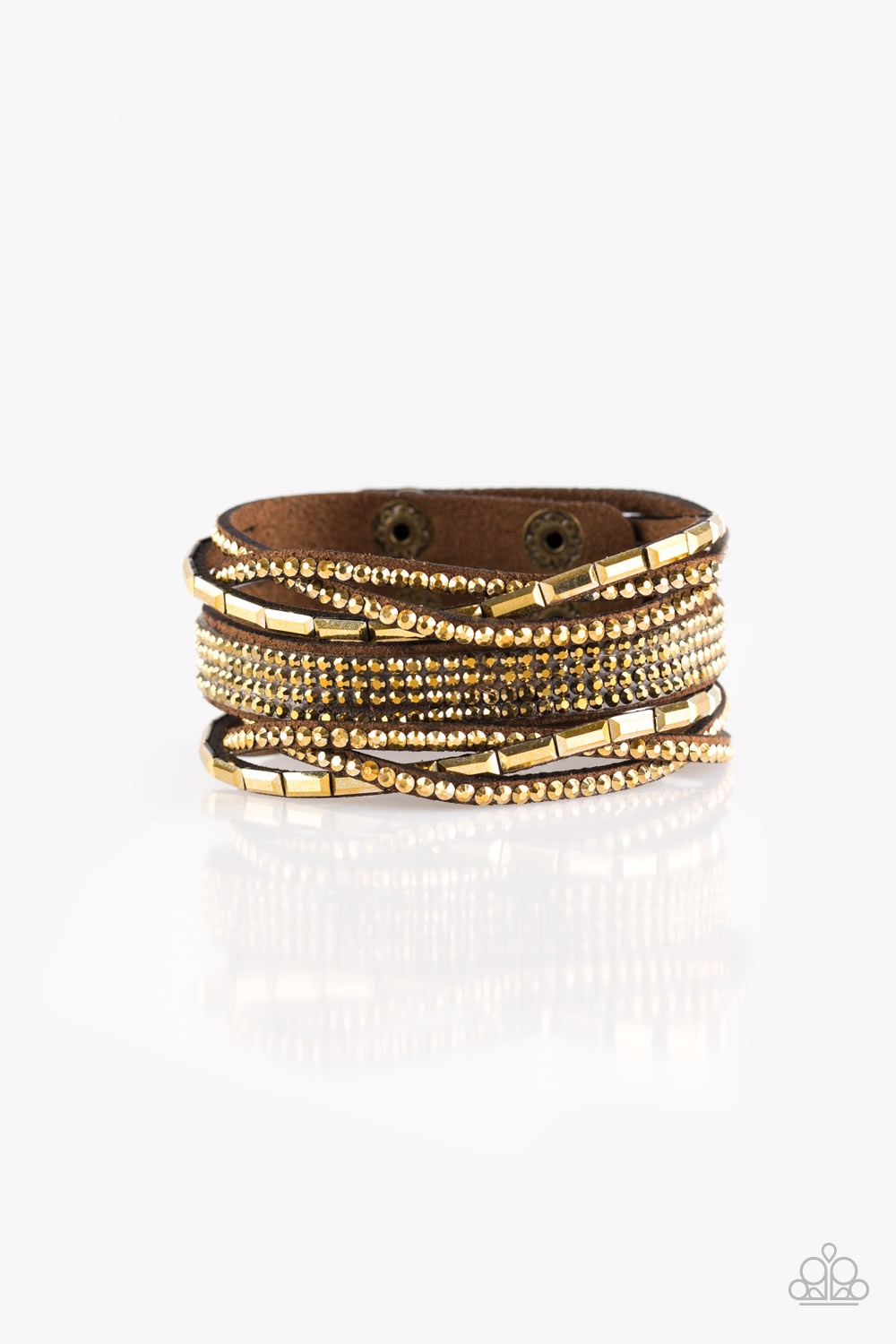 Paparazzi Tough Girl Glamour - Brass