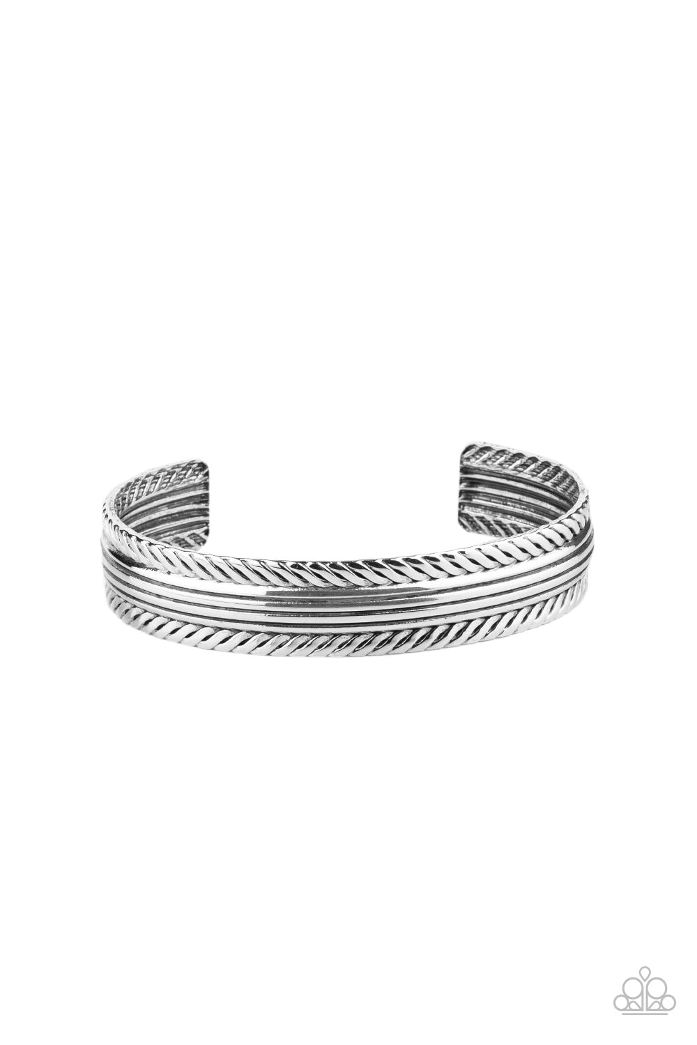 Paparazzi METALHEAD Over Heels - Silver