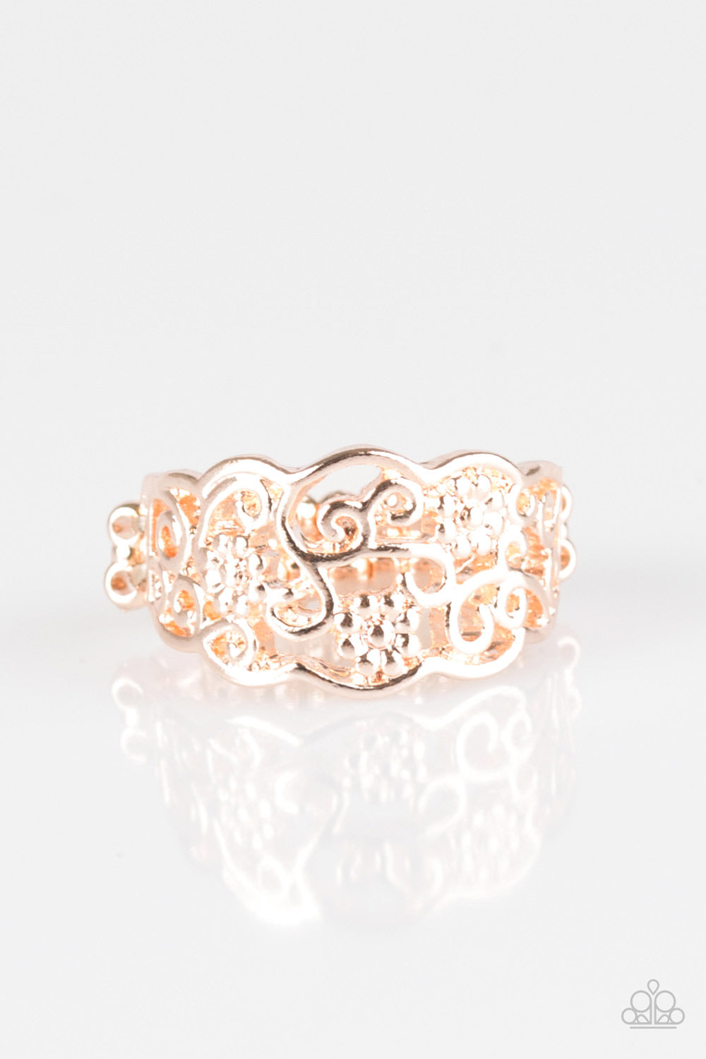 Paparazzi Wild About Wildflowers- Rose Gold