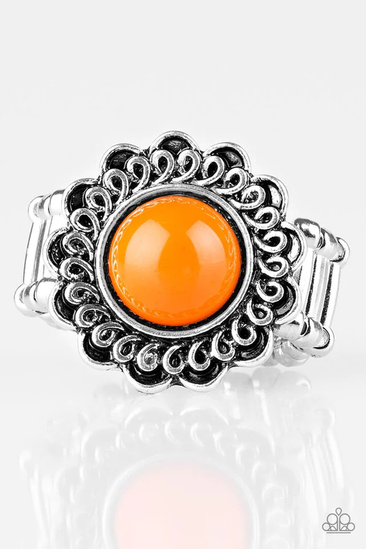 Paparazzi Oasis Moon - Orange