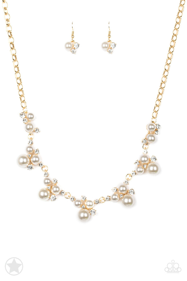 Paparazzi Toast To Perfection Necklace-Gold