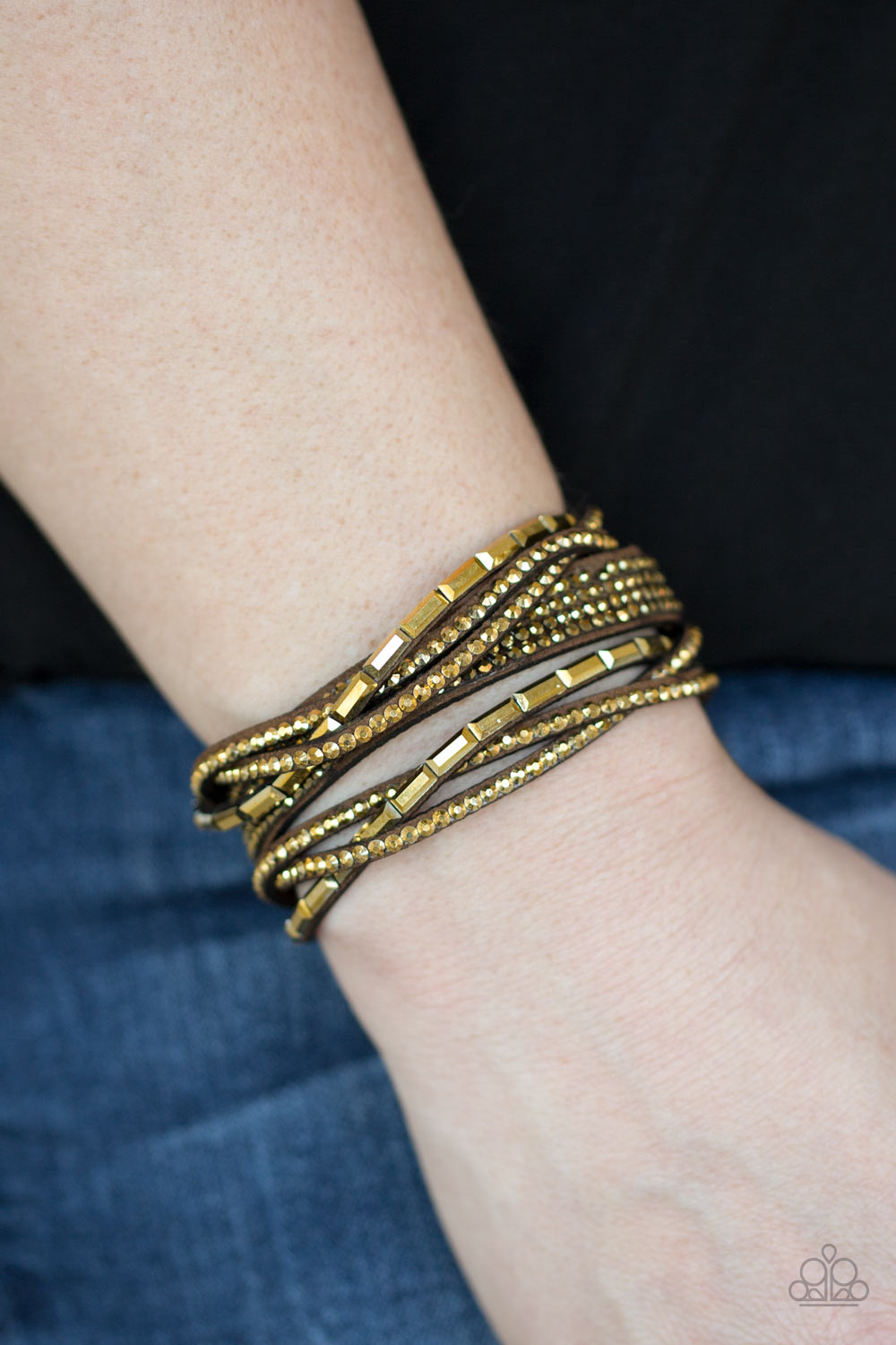 Paparazzi Tough Girl Glamour - Brass