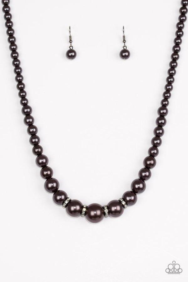 Paparazzi Party Pearls - Black