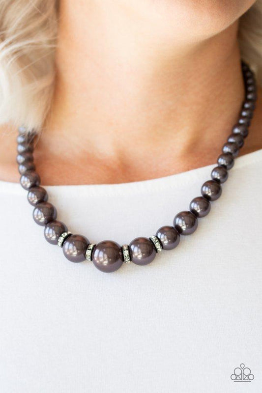 Paparazzi Party Pearls - Black