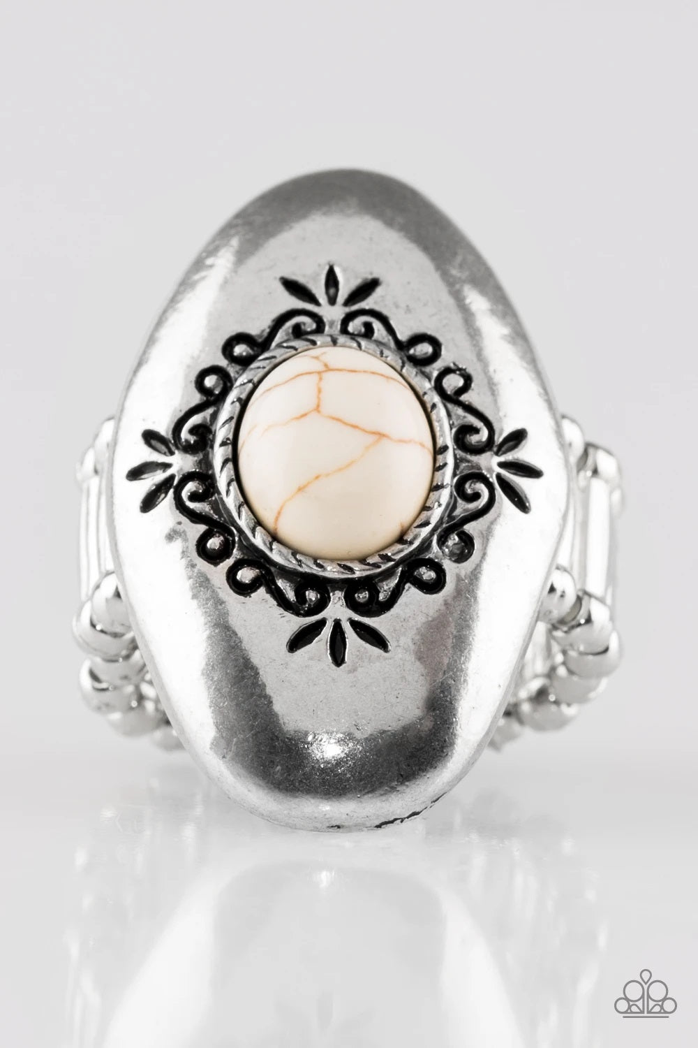 Paparazzi Stone Gardens- White