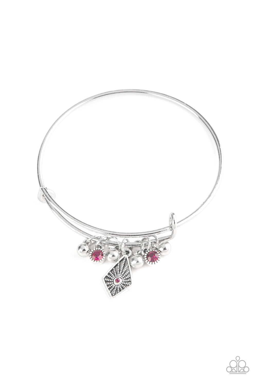Paparazzi Treasure Charms - Pink