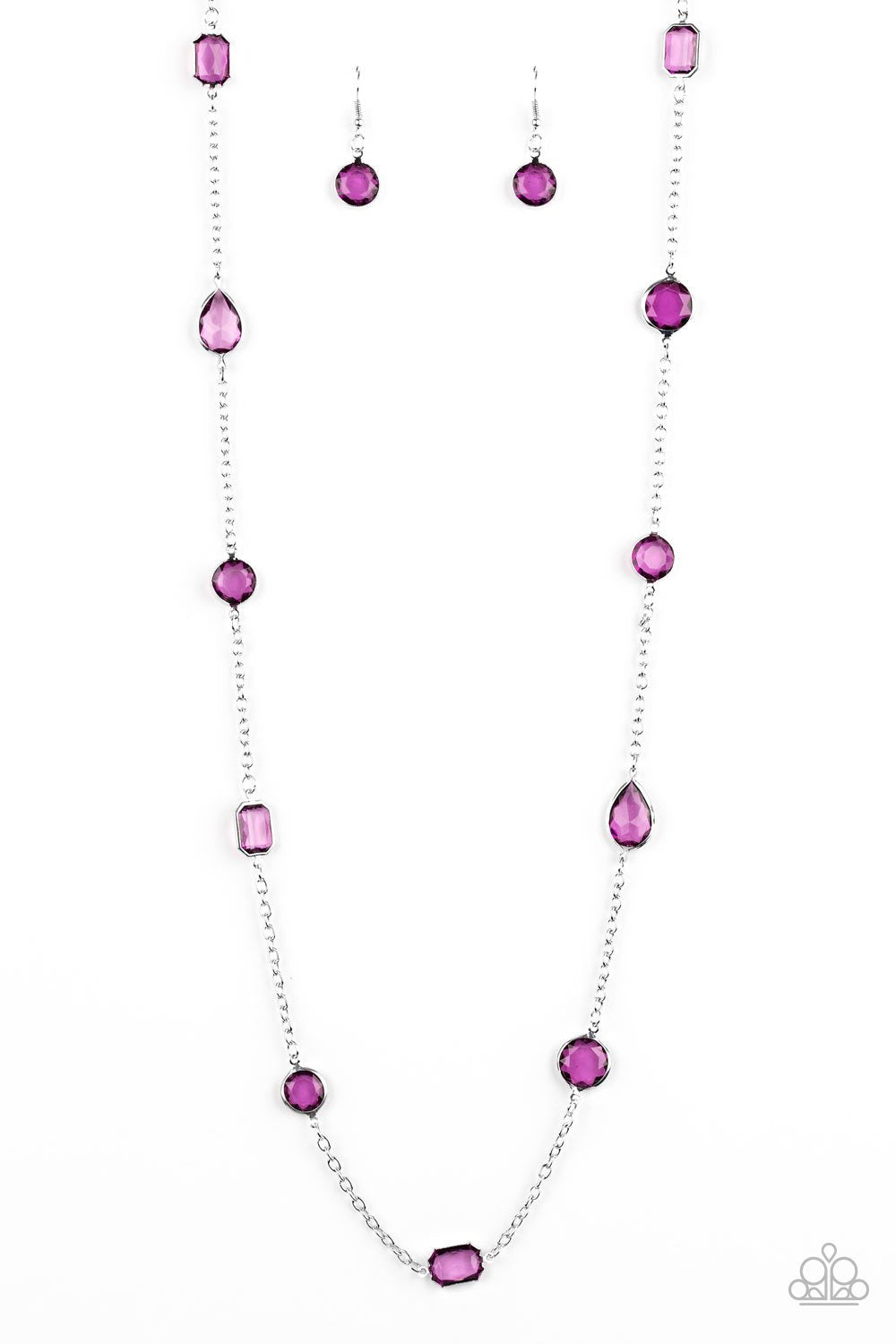 Paparazzi Glassy Glamorous - Pink