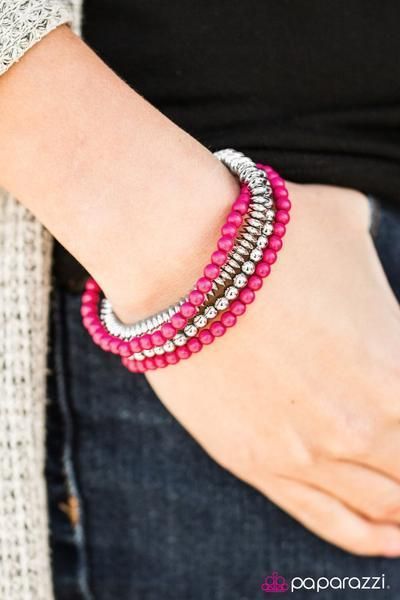 Paparazzi Colorfully Chromatic- Pink