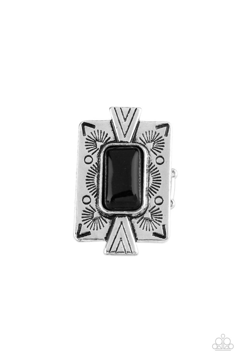 Paparazzi Stone Cold Couture (Formerly So Smithsonian)- Black