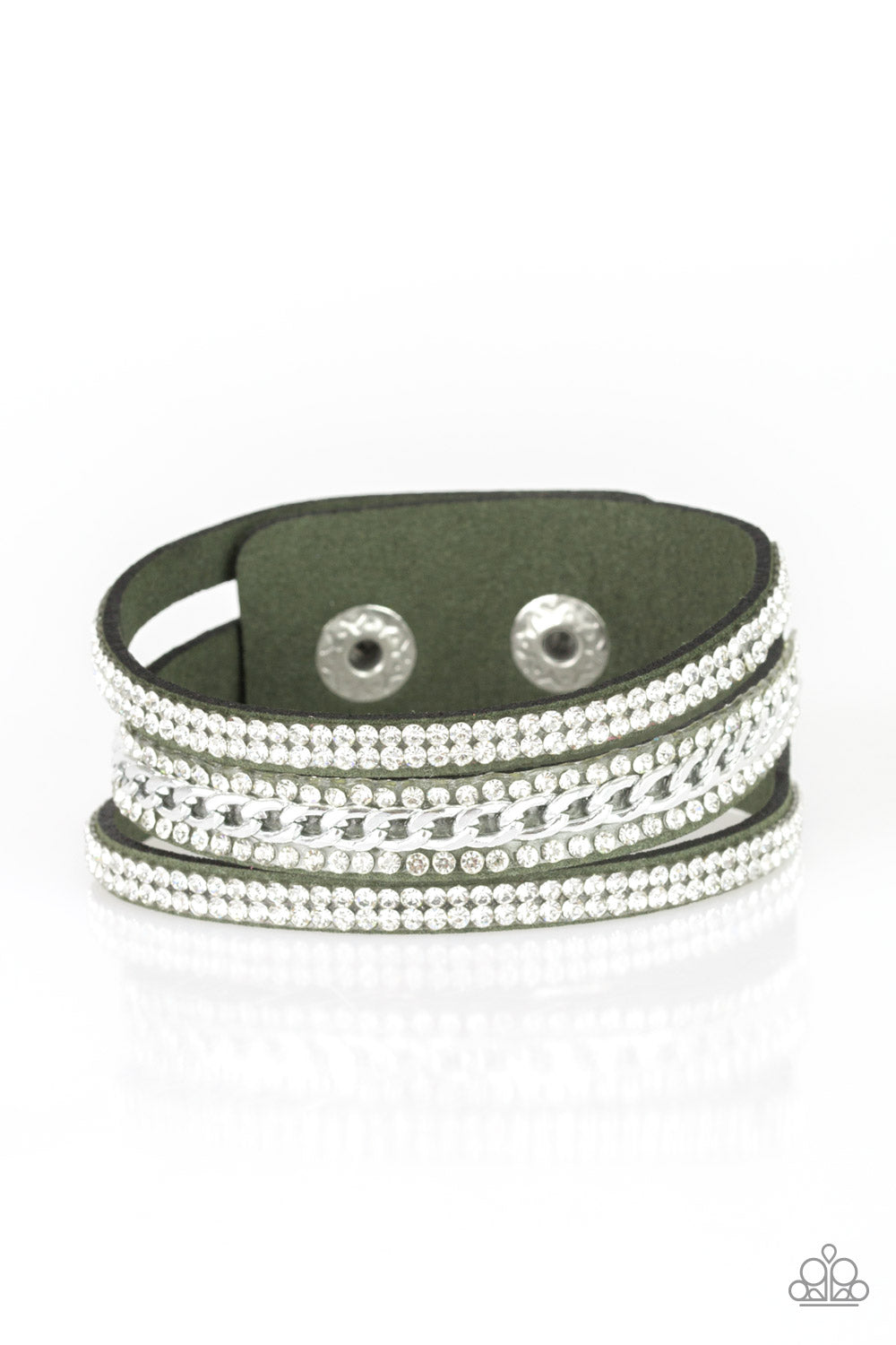 Paparazzi Rollin In Rhinestones - Black
