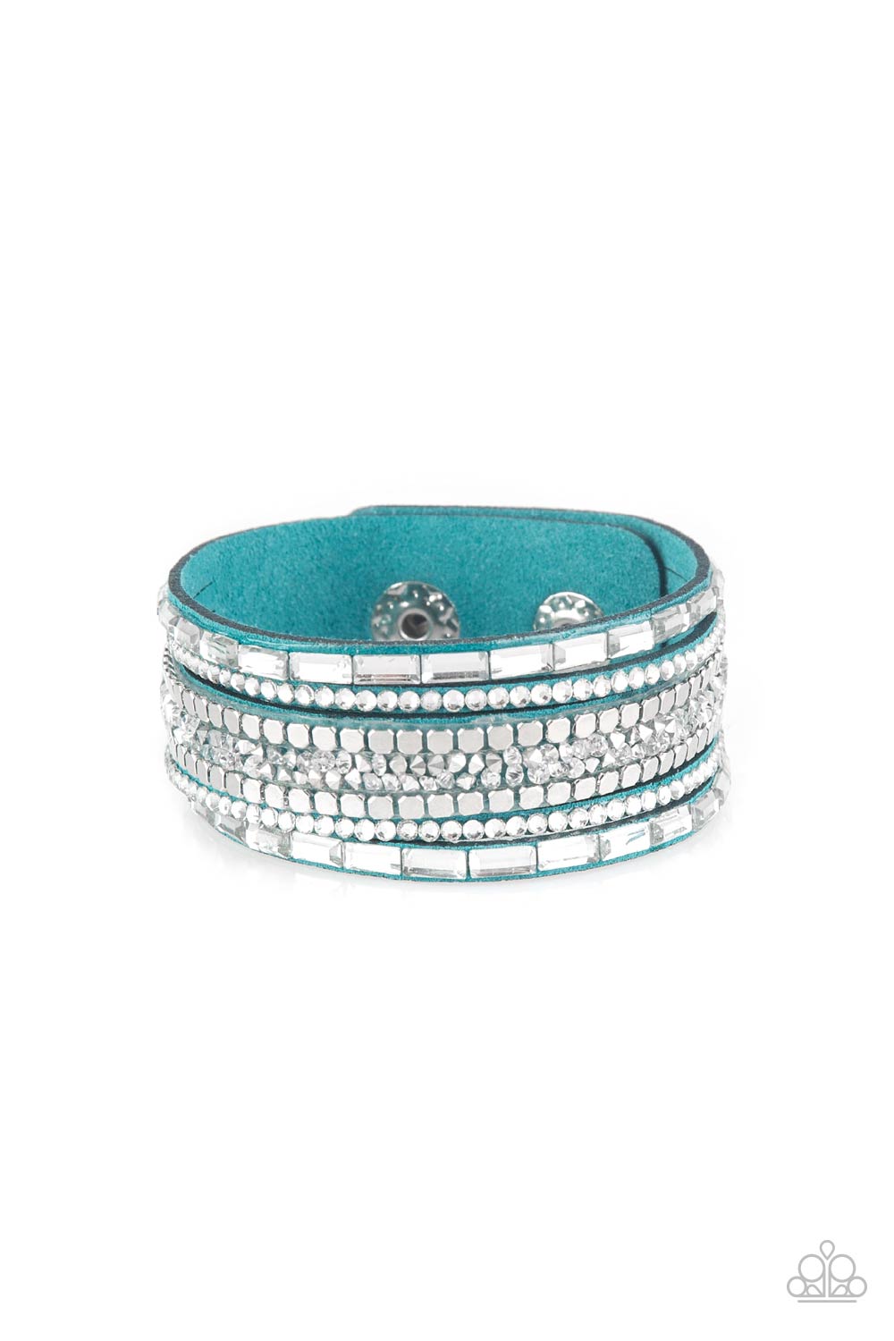 Paparazzi Rebel In Rhinestones - Blue