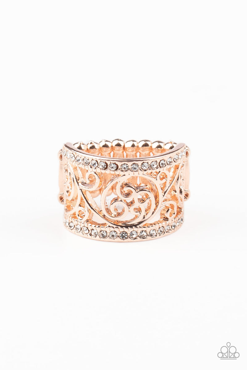 Regal reflections rose gold ring Clearance