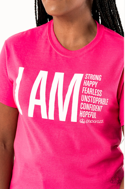 Paparazzi I AM T-Shirt Large