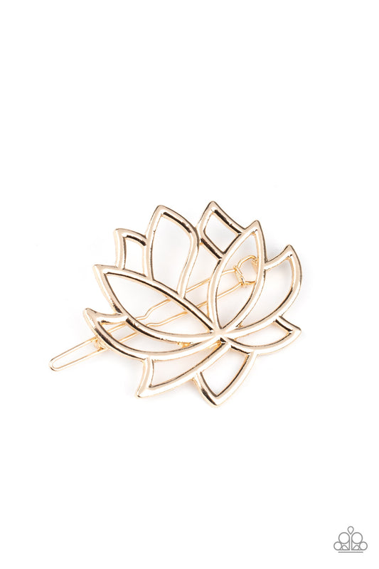 Paparazzi Lotus Pools - Gold