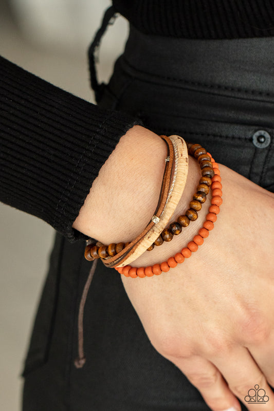 Paparazzi STACK To Basics - Orange