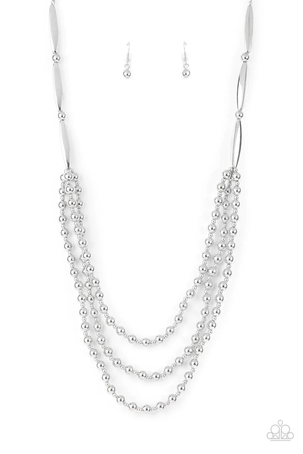 Paparazzi Beaded Beacon - Brass