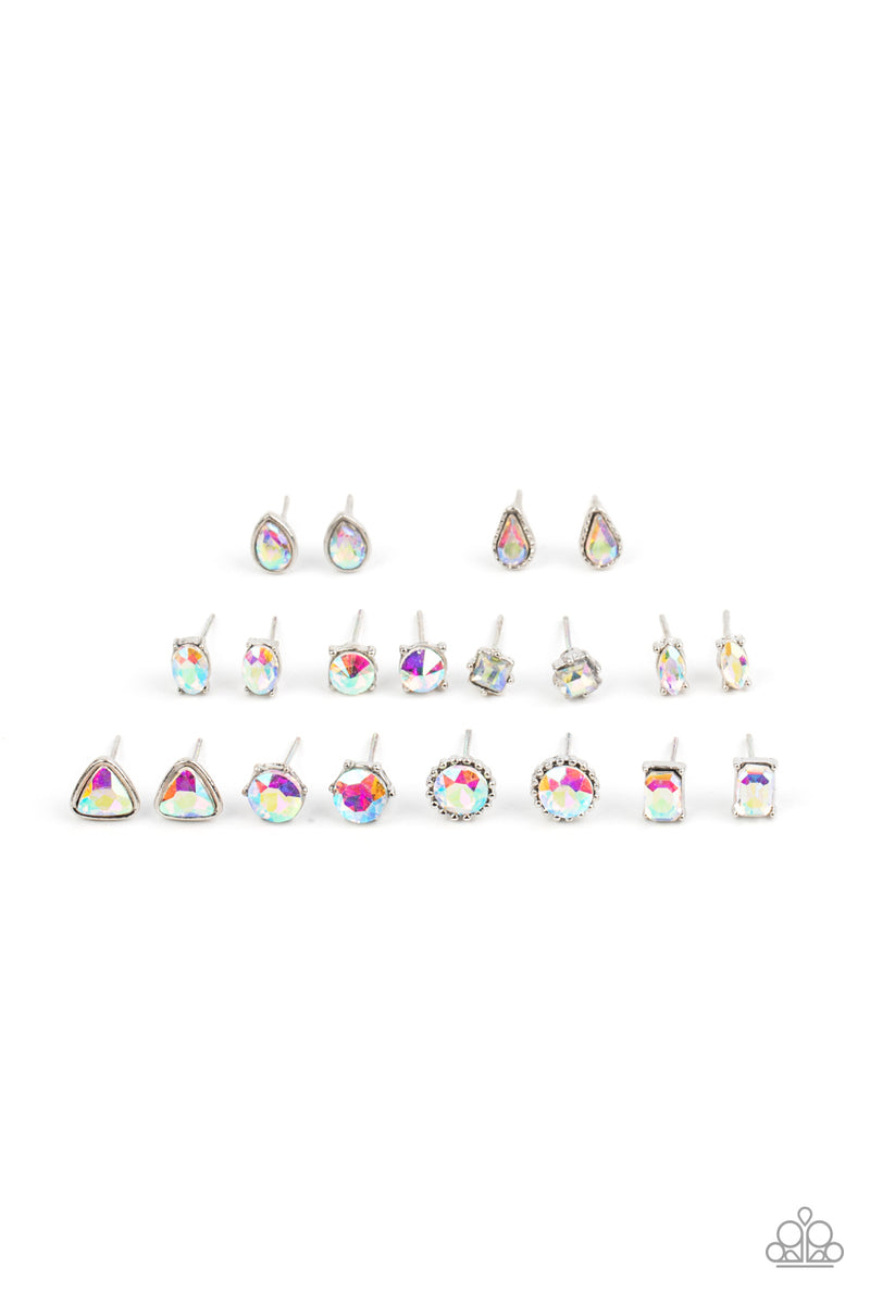 Paparazzi Starlet Shimmer 10 Pack- Iridescent Studs