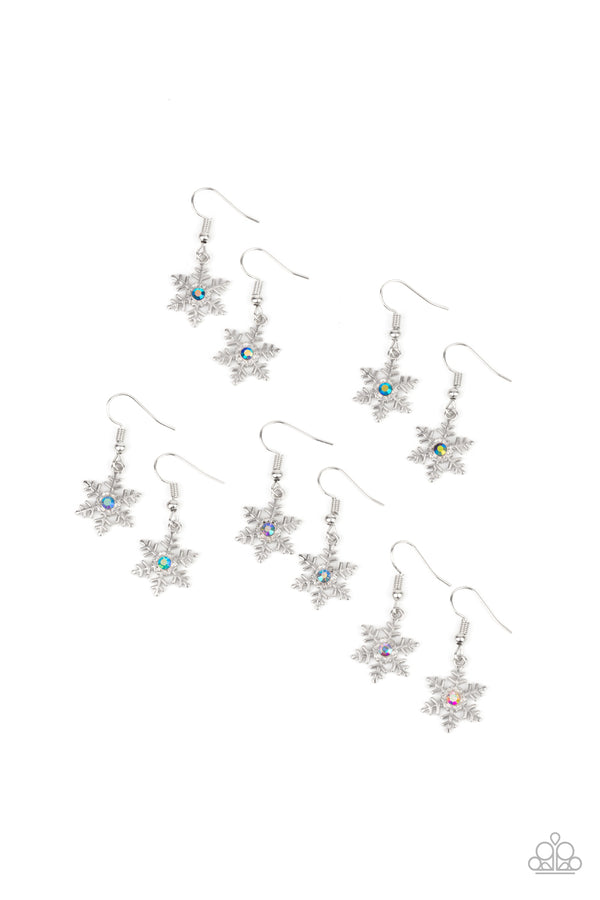 Paparazzi Starlet Shimmer 10 Pack - Iridescent Snowflake