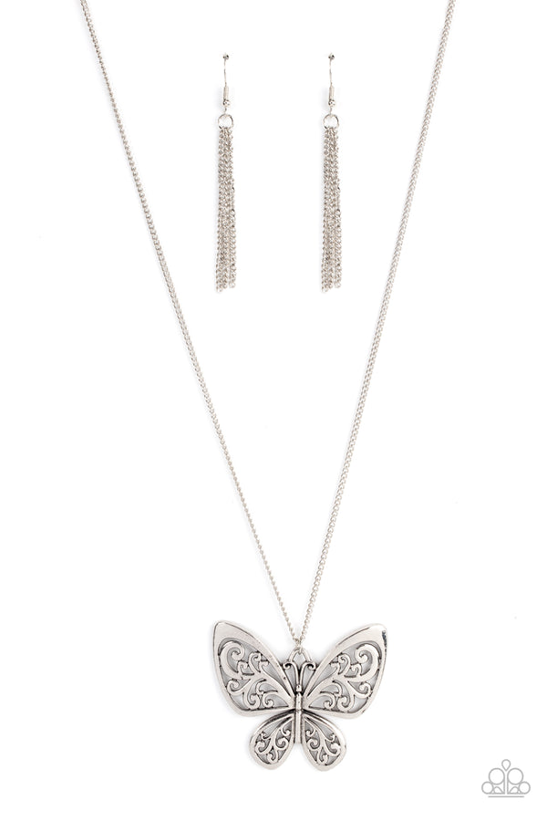 Paparazzi Butterfly Boutique - Silver