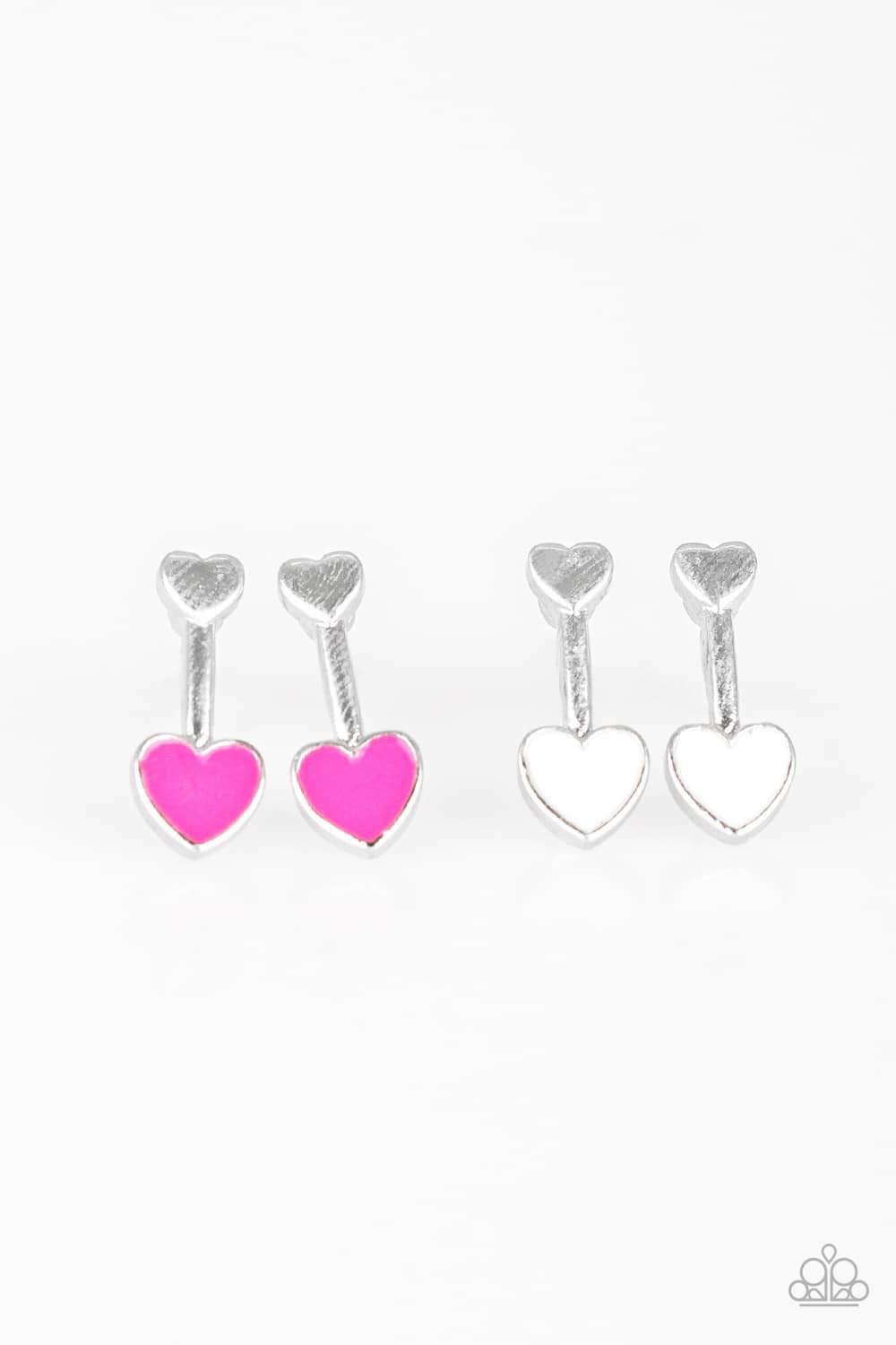 Paparazzi Starlet Shimmer-Jacket Hearts