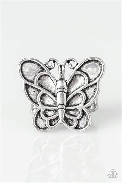 Paparazzi Sky High Butterfly - Brass
