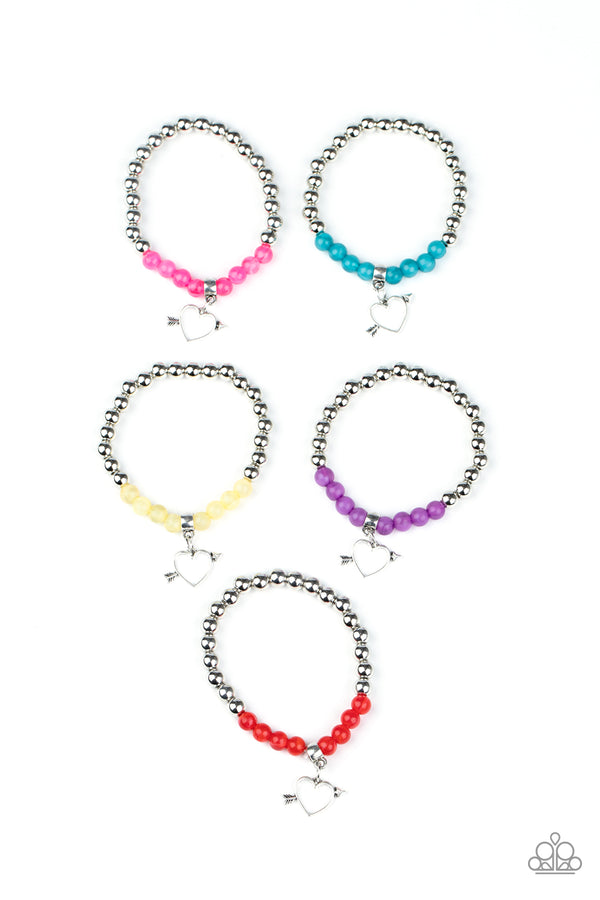 Paparazzi Starlet Shimmer- 10 Pack Open Heart Charm